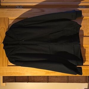 Thumb 2 Up Mens Black Hooded Zip Up Sweatshirt 3X